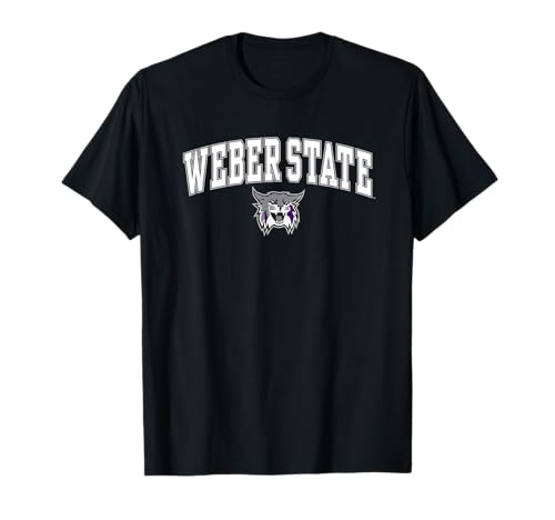 Weber State Wildcats Arch Over Logo Officially Licensed T-Shirt