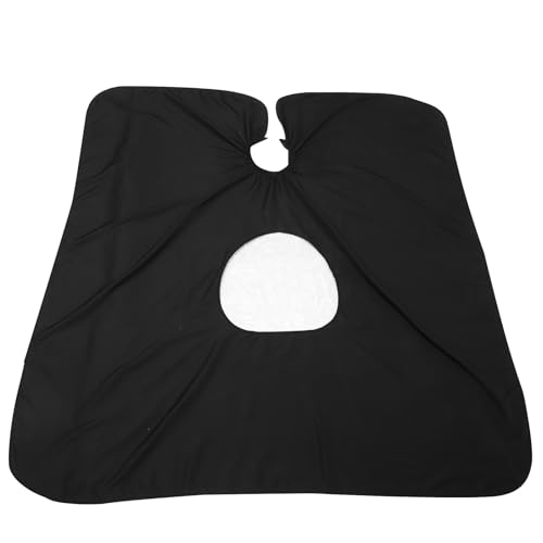 Capa impermeable para corte de cabello Abaodam con ventana para peluqueros profesionales miniatura 1