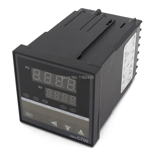 Régulateur de température PID REX-C700 à affichage digital et sortie relais SSR