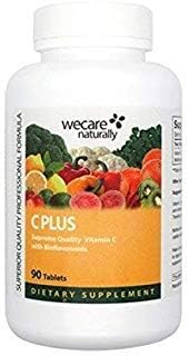 C Plus (90 Food Tablets), Supreme Quality of Vitamin C with Bioflavonoids Supplies Rich antioxidant Protection and aids in Immune Defense