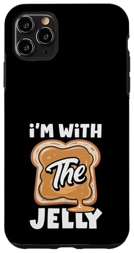 I'm With The Jelly �s�[�i�b�c�o�^�[ �J�b�v�� �t�����h �}�b�`���O �X�}�z�P�[�X iPhone 11 Pro Max �p