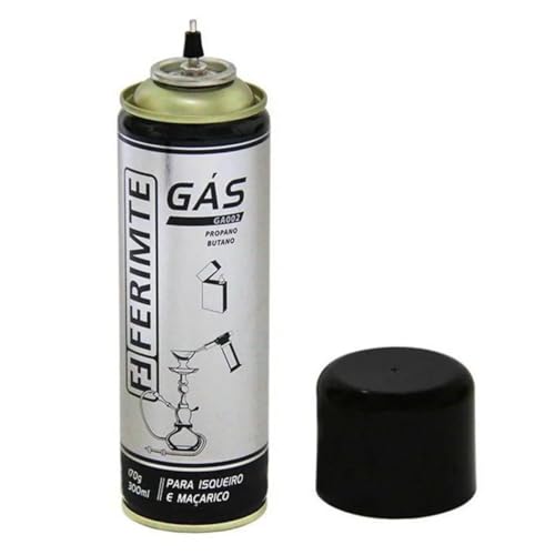 Refil para Maçarico Culinário Recarga Isqueiro Gás Butano-Propano 320ML/170G