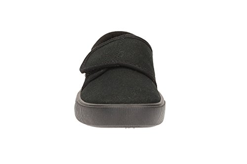 Clarks Jungen Hopper Run Uniform Schuh, Black Leather, 35.5 EU