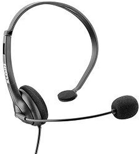 Headset para telefonista ou posição de atendimento com conector RJ Elgin, Elgin, F021NSRJ, Preto