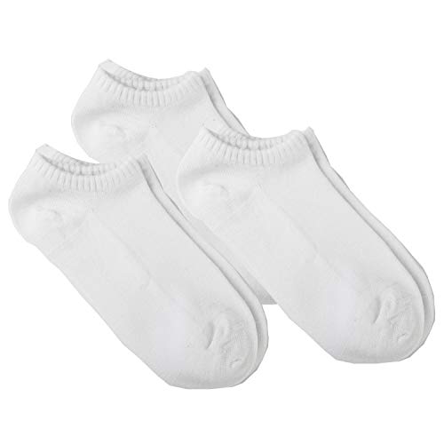 Women s White Buster Brown Quick Dry No-Show Socks 3-Pack