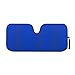 Motor Trend AS-312-BL Blue Front Windshield Shade-Jumbo Accordion Folding Auto Sunshade for Car Truck SUV-Blocks UV Rays Sun Visor Protector-Keeps Your Vehicle Cool-66 x 27 Inch