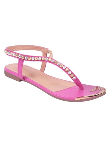 Image of SilverArrow womens Luxbox Flat Sandal, Fashion Sandals with Strap, Suitable for Fusion Outfit