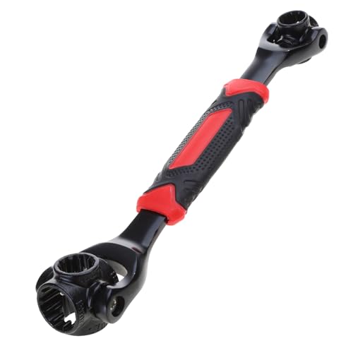 Juego de llaves multiusos 52 en 1, cabezal giratorio, adaptador métrico de 8-19 mm para extensor de taladro