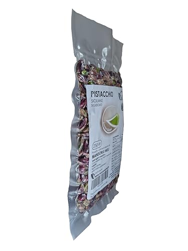 Sizilianische Pistazie mit Schale - Trockenfrüchte Quelle für Vitamine und Ballaststoffe - Glutenfrei (250g)