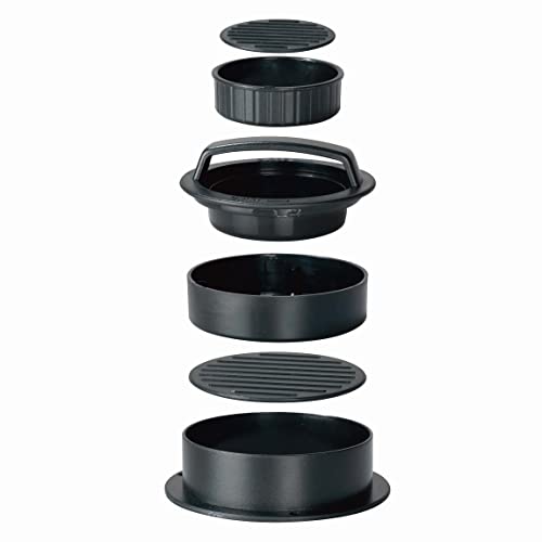 LACOR - R60259A - 60 Sheets Non-Stick Oven Paper, Round Ideal for Hamburgers, 100% Biodegradable, Oven Safe, Diameter 10 cm, White