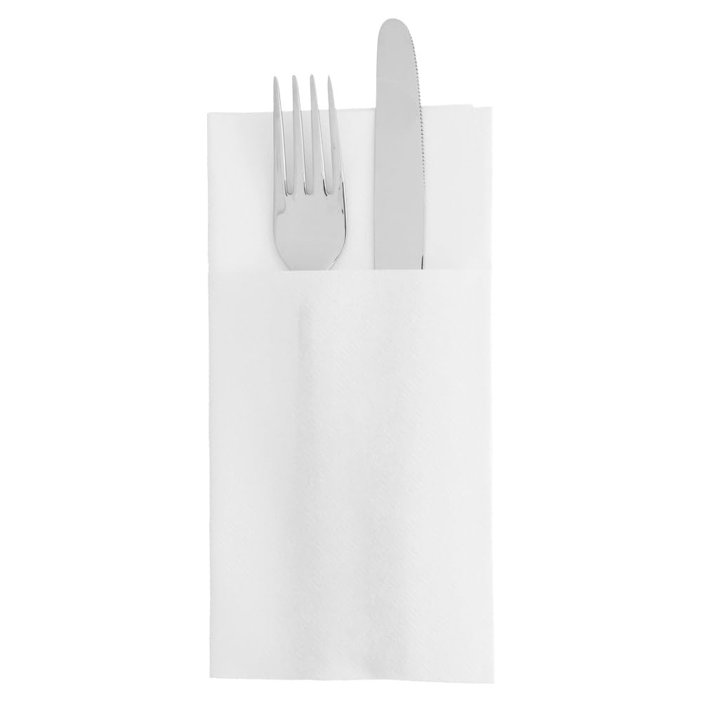 García de Pou 228.16 Lot de 50 serviettes Canguro 45 g/m² 40 x 40 cm Blanc