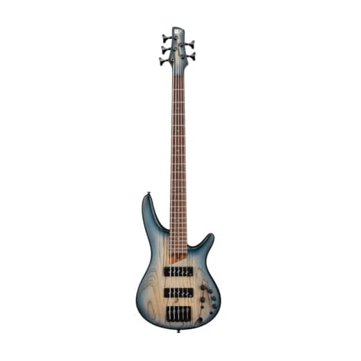 Ibanez Standard SR605E Bass Guitar - Cosmic Blue Starburst Flat
