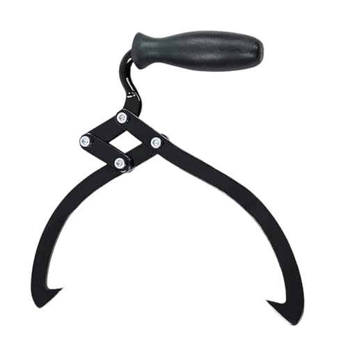 perfk 10.5 Logs Sollevamento del Log del Gancio Togging di calpestio di Lavoro Manuale di Tronchi Taglie di Legno per la movimentazione degli Alberi