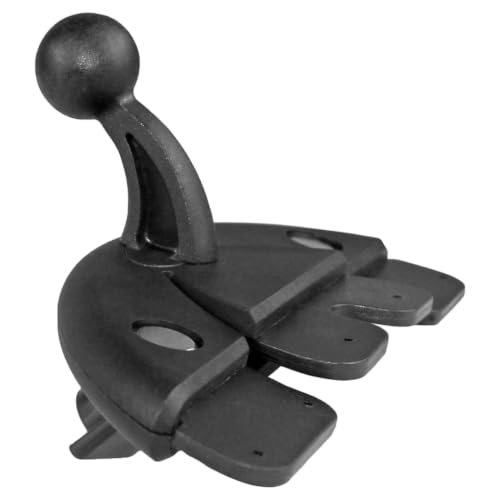 Support téléphone à rotule antichoc avec adaptateur réglable pour auto