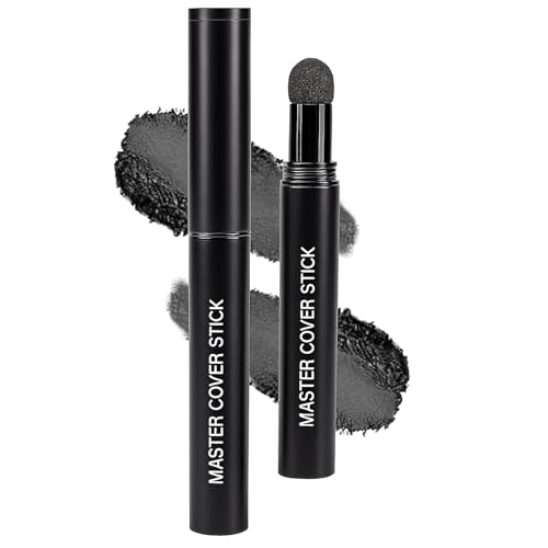 Root Touch Up Stick Instant Coverage for Dark Hair Dye Waterproof, Medium Hair Powder Women, Conceals Grey Roots, Natural Look, Great for At-home Use Men Women (02#Dark brown)