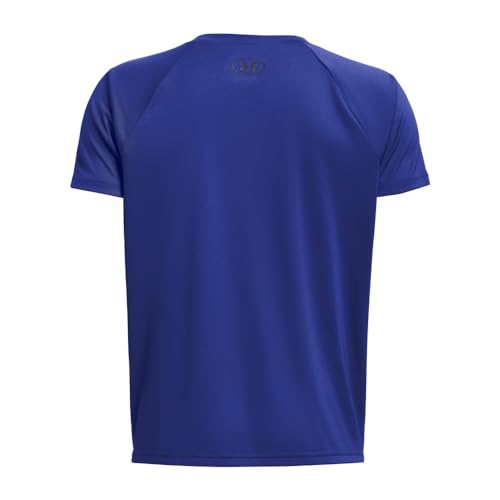 Image of Under Armour Boys' Tech Hybrid Printed Fill Short-Sleeve T-Shirt