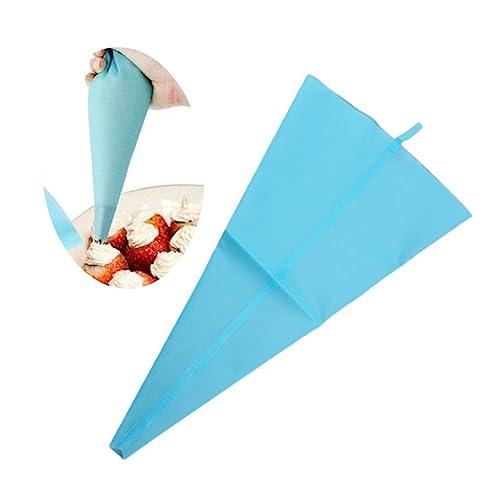 Hemobllo Bolsa Pastelera de Silicona Reutilizable para Decoración de Pasteles con Interior Liso y Exterior Antideslizante Apta para Glaseado Galletas y Repostería