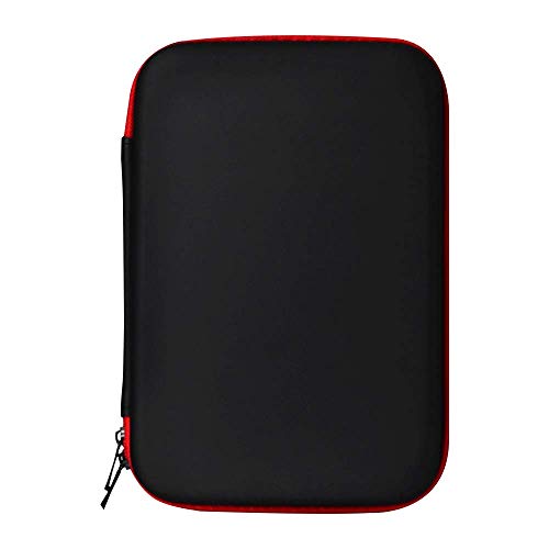 Eva Hard Protective Bag Travel Case Organizer Holder For Diabetic Supplies, Diabetes Testing Kit, Blood Glucose Meter Monitor, Test Strips, Syringes, Lancets, Needles (Black) #TOP1