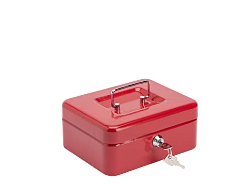 Burg Wachter CB02R Geldkassette 5020, Rot, 20,3 cm – Ansicht 1