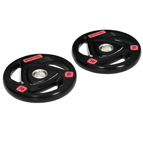 SPORTNOW Placas de Pesas 10 kg Ø5 cm