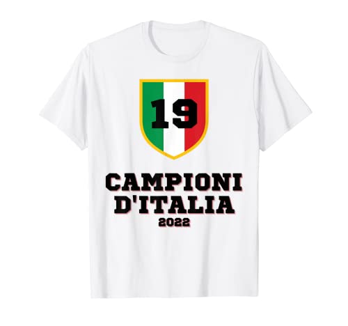 Scudetto Milan Campioni D Italia 2021 2022 Maglietta