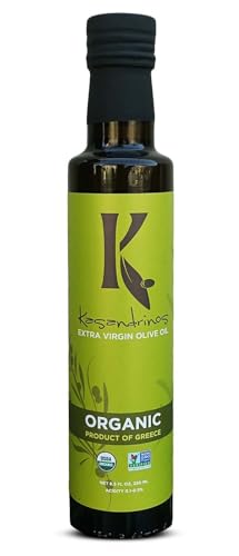 Kasandrinos Organic Olive Oil Extra Virgin Polyphenol Rich Greek Olive Oil 100% Organic First Cold Pressed Mild Delicate Flavor Verified by Non GMO 500 ml 16.9 oz product thumbnail 8