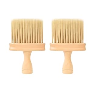 ZONSHJDKR Reinigungsbürste mit Holzgriff (2er-Pack)