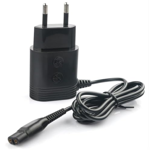 Generic Electric Shaver Charger Cable, Black, EU Plug - Image 3