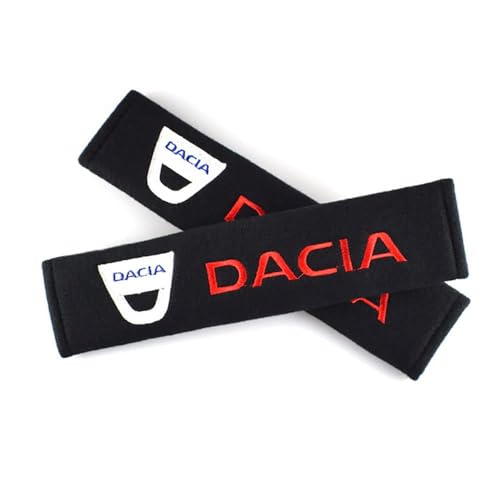 Paquet de 2 Capuchon de Rembourrage de Ceinture de Sécurité pour Dacia, Protege Ceinture Voiture Housse Rembourrage Ceinture SéCurité