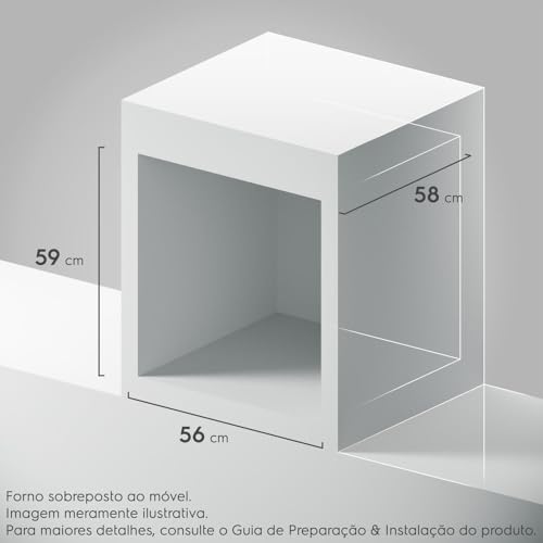 Electrolux Forno de Embutir Elétrico Electrolux 80L Experience Air fryer, PerfectCook360 e Painel Touch (OE8EA) 220V #3
