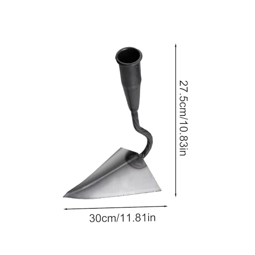 Binette de jardinage triangulaire ergonomique pour désherber les parterres
