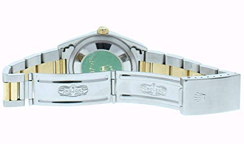 Rolex Men's Datejust Model 16233 Steel & 18k Gold Oyster Band White Roman Dial (Certified Preowned)4