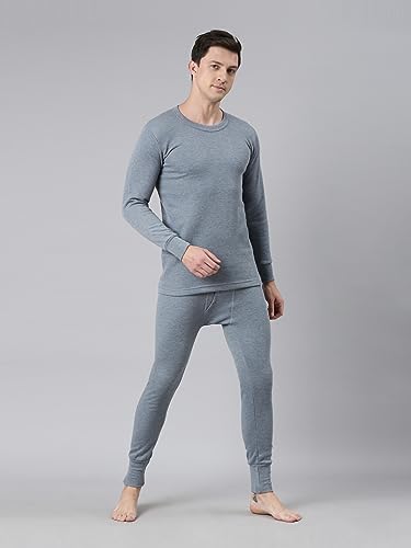 Rupa Thermocot Męskie spodnie podstawowe, regularna, jednokolorowa (Agni R-N F-S-spodnie SET-OE-75_Blue_XS), NIEBIESKI, XS