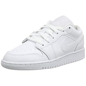 Nike Air Jordan 1 Low (GS), Chaussures de Basketball Garçon