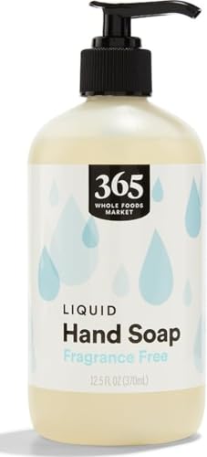 365 by Whole Foods Market, Liquid Hand Soap, Fragrance Free, 12.5 Fl Oz
