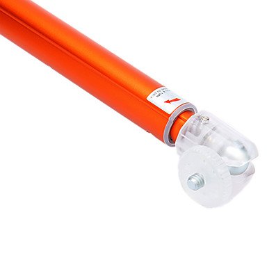 Close-up of the Fotopro QP-903L monopod's mounting head with a 1/4 inch screw.