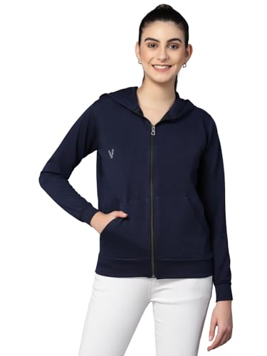 Image of UZARUS Women's Cotton Anthra Sweatshirt Hoodie