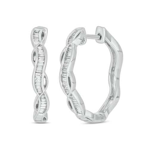 Cali Trove 1/5�J���b�g �V�R�_�C�������h�t�[�v�C�������O | 925�X�^�[�����O�V���o�[ | 14KT & 18KT �S�[���h ���F�����C�� | �o�Q�b�g�_�C�������h�C�������O | �c�C�X�g�V���o�[�t�[�v | ���f�B�[�X�W���G���[�M�t�g | 