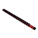 Olsa Tools | 3/8-Inch Drive Aluminum Socket Organizer | Premium Quality Socket Holder (RED)
