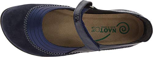 Image of NAOT Footwear Women's Kirei Maryjane with Cork Footbed and Arch Comfort and Support - Lightweight and Perfect for Travel- Removable Footbed
