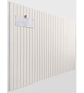Slated Felt Bulletin Board Tiles | Cork Board Alternative for Walls | Wall Panels for Office & Ho...