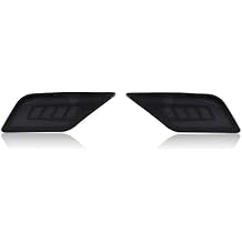 BAKUGO 2Pcs Car LED Rear Bumper Light Reflector Brake Lamp Dynamic Turn Signal Light for Toyota Frontlander Corolla Cross 2020-2024-Smoke