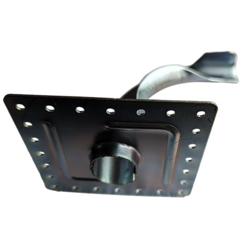 2 Pcs. XFITTING 3/8\" to 1/2\" Pex Tubing Bend Support with Plate, Metal, Tubing Pipe Hanger 30-3-4=2X (2 Packs) - Thumbnail 3