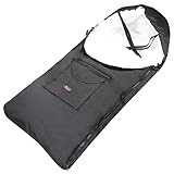 Saco para cochecito de invierno Luchild Cozy Toes Forro de felpa Funda cálida para pies 4 en 1 Saco para pies universal multifunción A prueba de viento Impermeable Extraíble