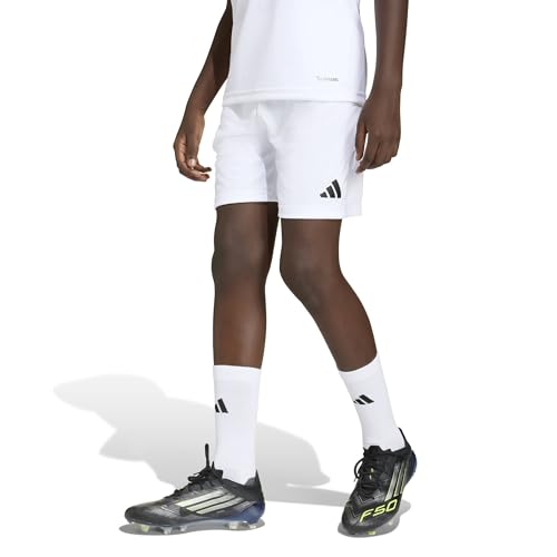 adidas Unisex Kinder Entrada26 Shorts Kids, White/Black, 13-14 Years