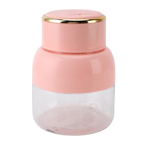 Culnflun Licuadora portátil de 800 ml, máquina de batidos personal recargable por USB con batería de 2000 mAh, vaso de plástico para batidos, jugos, gimnasio en casa, oficina, camp (rosa)