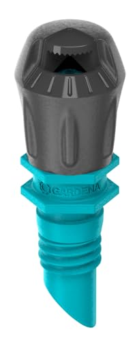 Gardena Micro-Drip-System Sprühdüse 90 Grad: 90 Grad-Sprühkopf regulierbare und wassersparende Beregnung Sprühreichweite 2 5 m 5 Stück (13320-20)