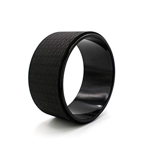 Shogun Sports Yoga Wheel. Yoga Wheel Roller for Back Pain, Stretching, Improving Flexibility and Backbends. (Black (10