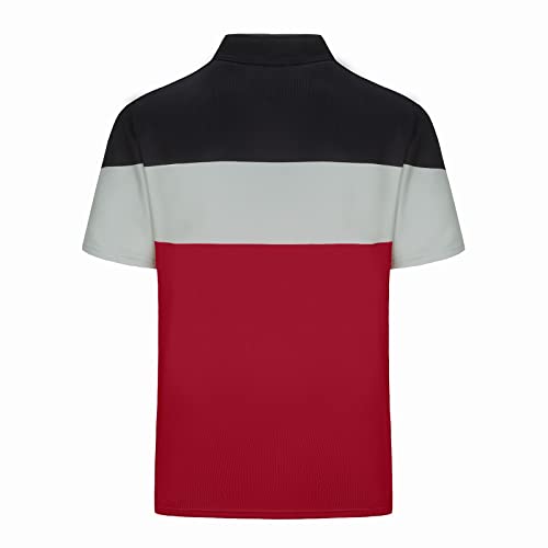 Polo de golf décontracté MOHEEN idéal pour le week-end en 5XL - 5