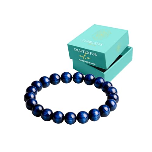 Conscious Items Wealth & Manifestation Bracelet for Women & Men, Prosperity Bracelet with Money Crystals & Natural Stone for Abundance, Goal Attraction, & Positive Intentions